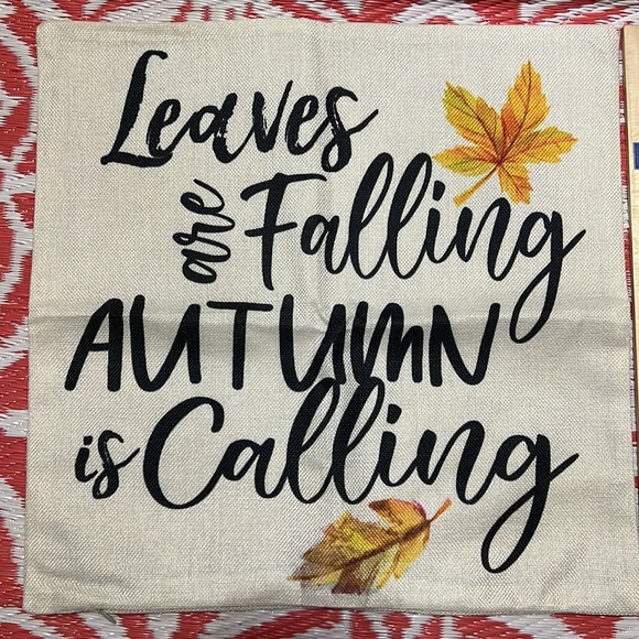 NWT set of 4 pillow covers. Zipper closure Fall Pumpkins Truck Autumn decor - Picture 4 of 8